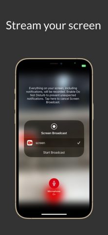 Go Live — Live Streaming App для iOS — скриншот 2