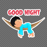 GoodNight Sticker For Whatsapp для Android