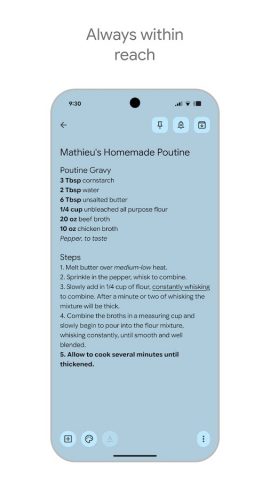 Google Keep – заметки и списки — скриншот 2