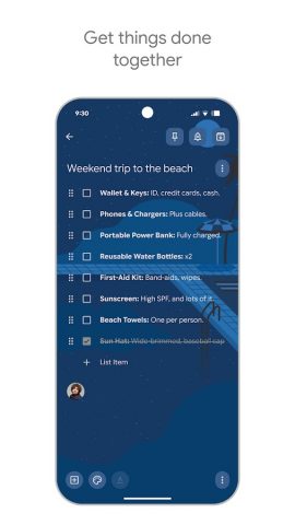 Google Keep – заметки и списки — скриншот 3