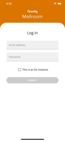 Greetly · Digital Mailroom для iOS — скриншот 1