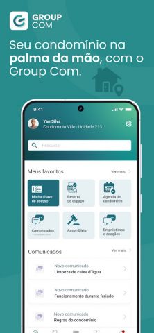 Group COM для Android — скриншот 1