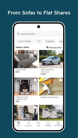 Gumtree – Buy & Sell для Android — скриншот 3
