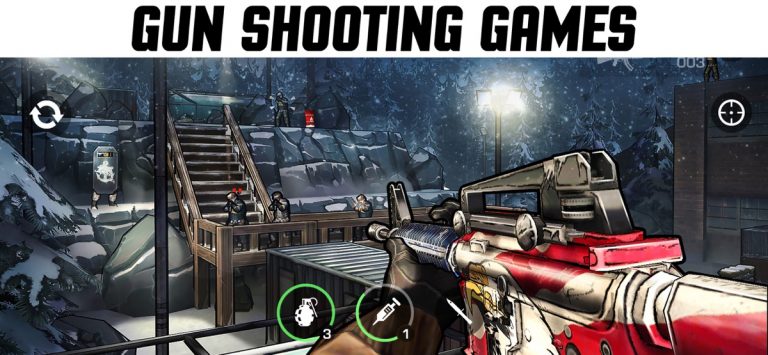 Gun Shooting Games Offline FPS для iOS — скриншот 1