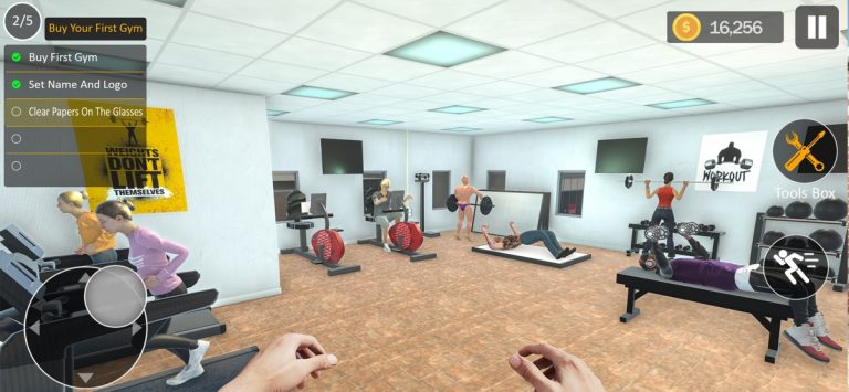 Gym Simulator: Gym game 2024 для iOS — скриншот 2