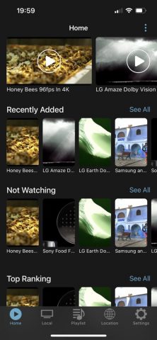 HD Player для iOS — скриншот 1