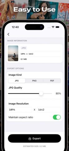 HEIC to PNG Converter для iOS — скриншот 2