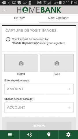 HOMEBANK для Android — скриншот 4