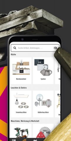 HORNBACH для Android — скриншот 1