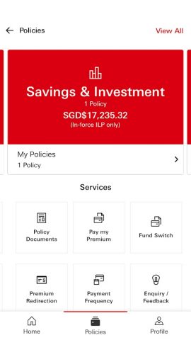 HSBC Life SG для Android — скриншот 1