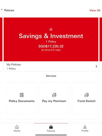 HSBC Life SG для Android — скриншот 4