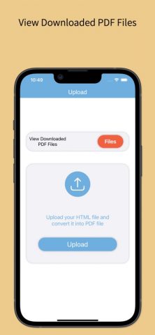 HTML To PDF App для iOS — скриншот 5