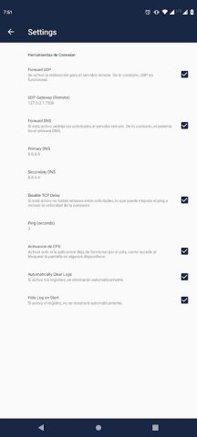 HTTP KEY VPN для Android — скриншот 3