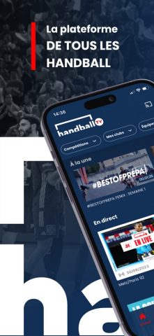 HandballTV для iOS — скриншот 1