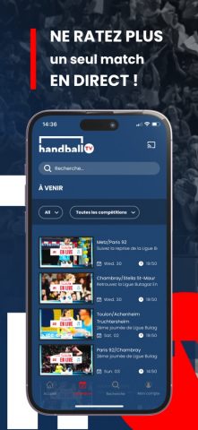 HandballTV для iOS — скриншот 4