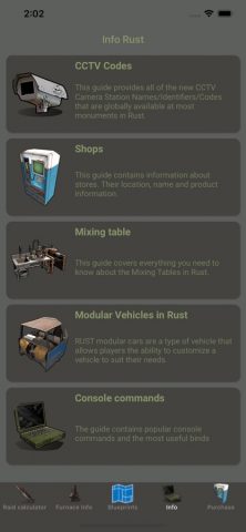 Help for Rust для iOS — скриншот 4