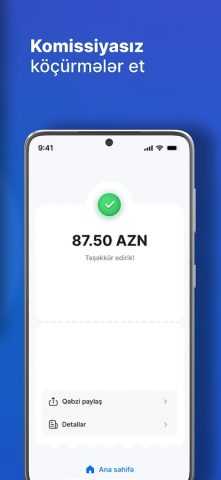 Hesab.az – Digital Wallet для Android — скриншот 5