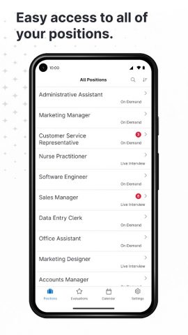 HireVue for Recruiting для Android — скриншот 2