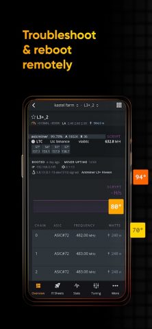 Hive OS Official для Android — скриншот 4