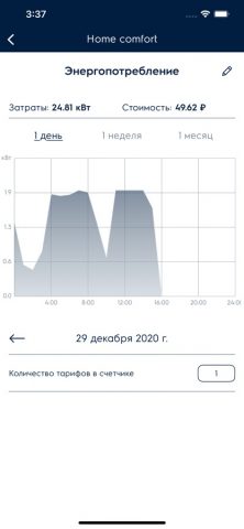 Home Comfort для iOS — скриншот 5