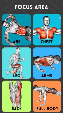 Home Workout — No Equipment для Android — скриншот 3