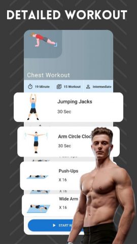 Home Workout — No Equipment для Android — скриншот 4