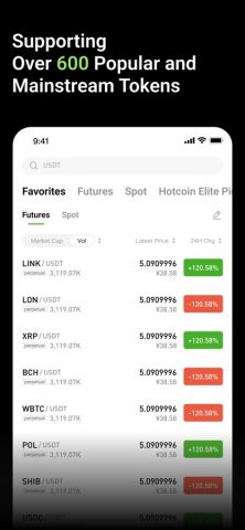 Hotcoin: Buy Bitcoin | Crypto для iOS — скриншот 5