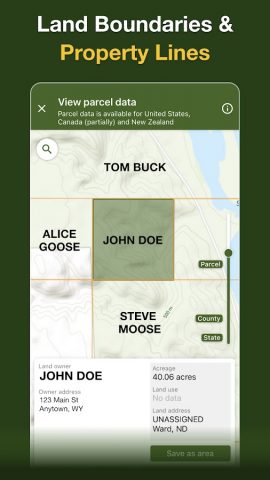 Hunting Points: GPS Hunt Map для Android — скриншот 1