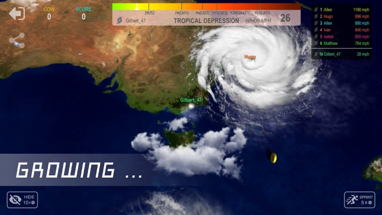 Hurricane.io — скриншот 1