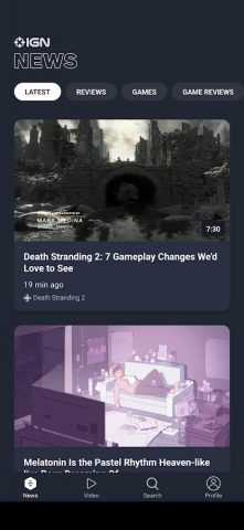 IGN Entertainment для Android — скриншот 1