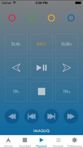 IMAQLIQ TV Remote Pro для iOS — скриншот 1