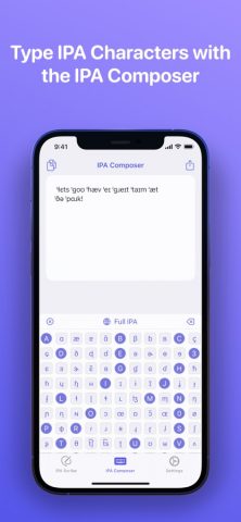 IPA Scribe: IPA Transcriptions для iOS — скриншот 3