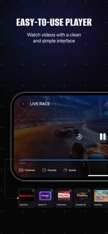 Smarters IPTV Player Pro для iOS — скриншот 3