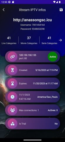 IPTV XTREAM Checker для Android — скриншот 3
