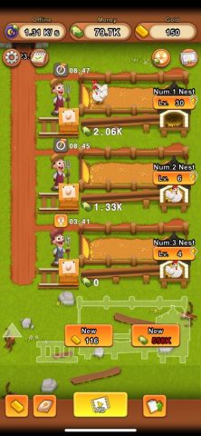 Idle Chicken Farm для iOS — скриншот 4