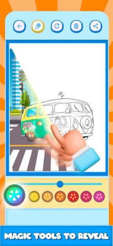 Игра Раскраски А для iOS — скриншот 4