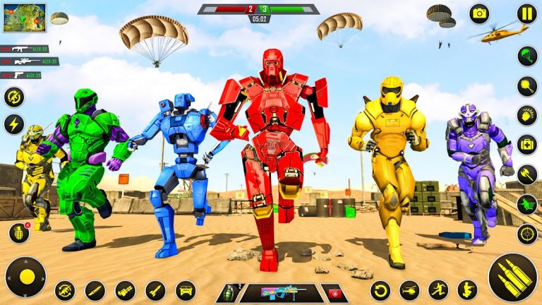 Игры стрелялки роботов Fps для Android — скриншот 5