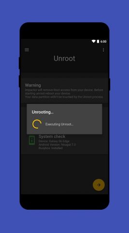Impactor Universal Unroot для Android — скриншот 2