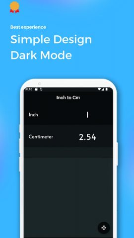 Inch to Cm Converter для Android — скриншот 3