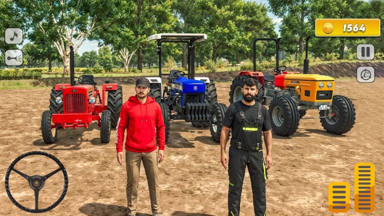 Indian Farming Tractor Games для Android — скриншот 1
