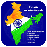 Indian States Capitals & Map для Android