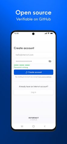 Internxt, Secure Cloud Storage для Android — скриншот 5