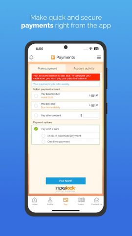 Intoxalock: Ignition Interlock для Android — скриншот 4