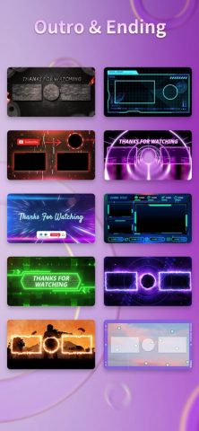 Intro Maker: video intro outro для iOS — скриншот 3