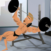 Iron Muscle bodybuilding game для Android