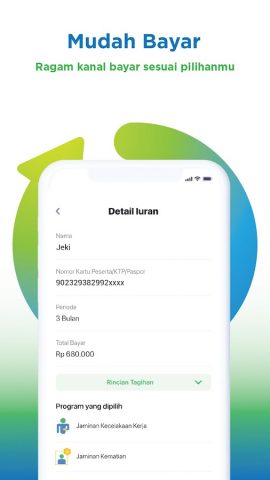 JMO (Jamsostek Mobile) для Android — скриншот 5