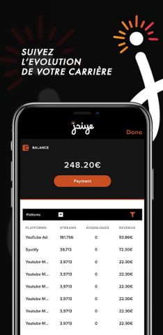 Jaiye Music Distribution для Android — скриншот 2