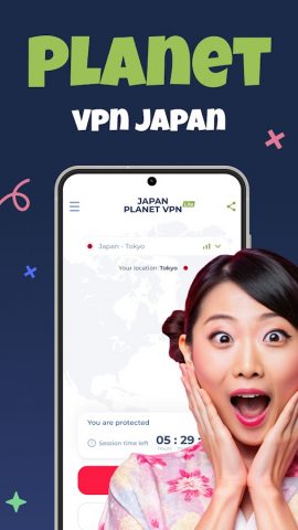 Japan VPN — Turbo Fast Proxy для Android — скриншот 1