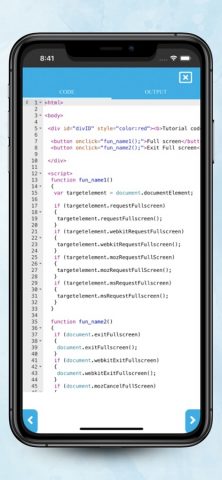 Javascript learn для iOS — скриншот 2