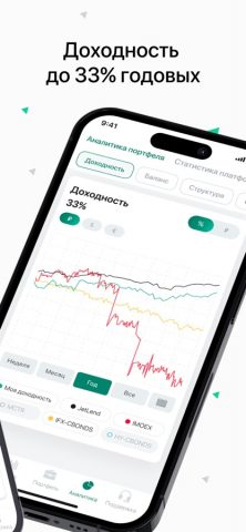 JetLend. Инвестиции для iOS — скриншот 2